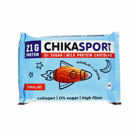 CHIKALAB CHIKASPORT Protein Milk Chocolate (100 гр)