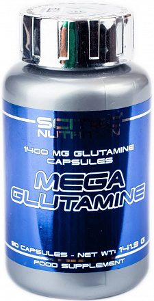 Mega Glutamine Caps 1400