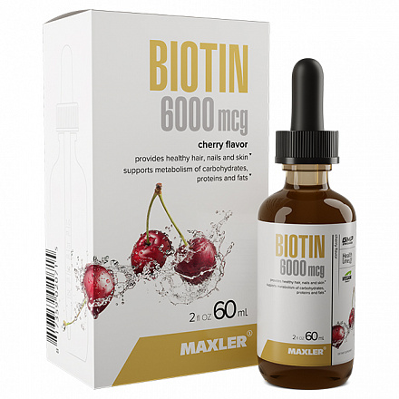 Liquid Biotin 6000 mcg (60 мл)
