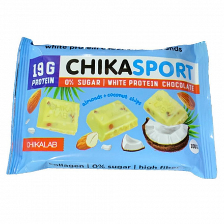 CHIKALAB CHIKASPORT Protein White Chocolate (100 гр)