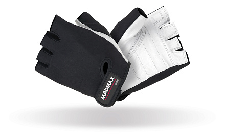 Basic Workout Gloves MFG-250 (White/Black)